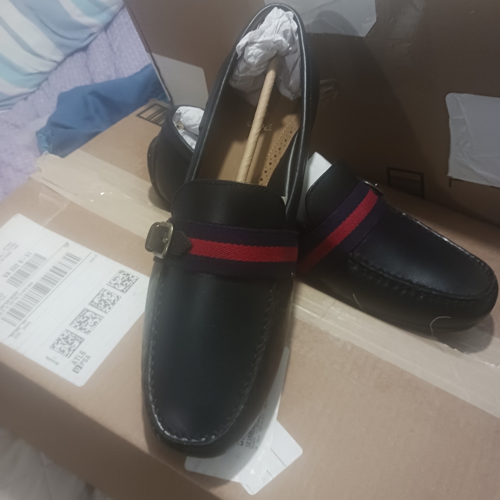 Blaxk Polo driver shoes size 13